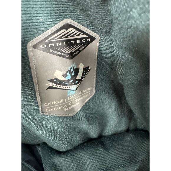 Columbia Omni Tech Insulated Ski Snow Pants Mens Medium Slate Blue Gray - Picture 10 of 14